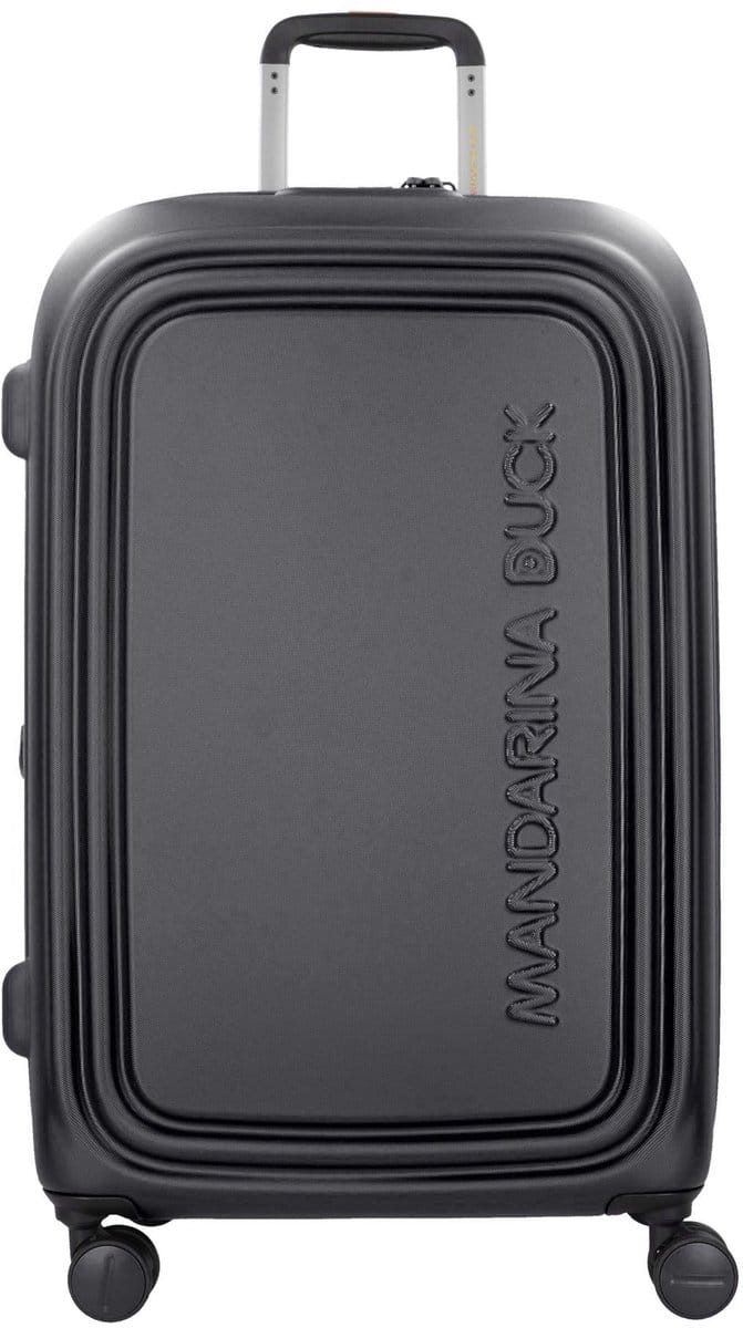 MANDARINA DUCK Logoduck + Trolley Black Zwart 70cm