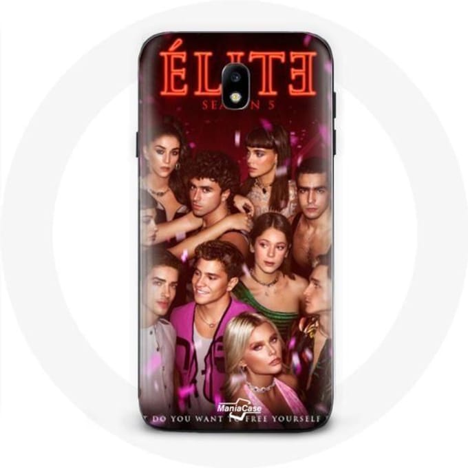 Coque pour Samsung Galaxy J5 2017 Elite série saison 5 equipages les couples d'acteurs