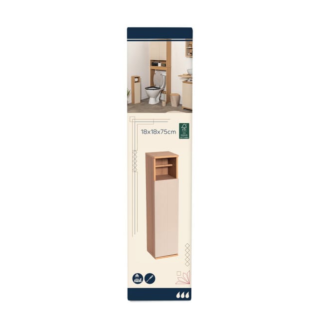 4bathroomz Trente - Toiletrolhouder met Toiletroldispenser - 5 rollen
