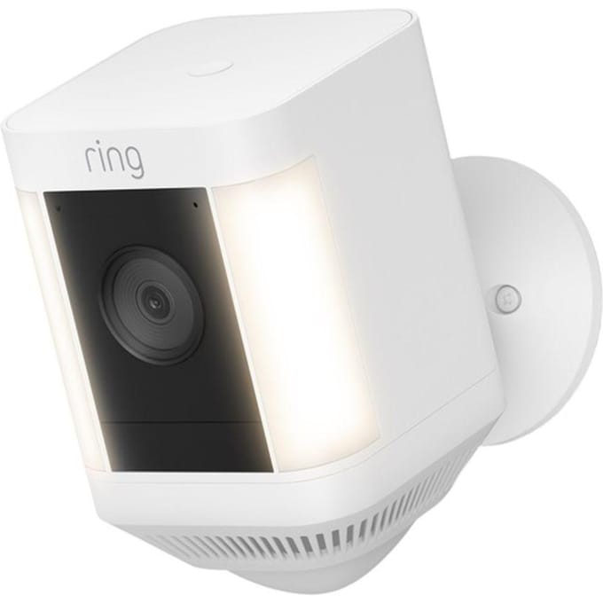 Caméra de surveillance - RING - Spotlight Cam Plus Batterie - HD 1080p - Vision nocturne couleur