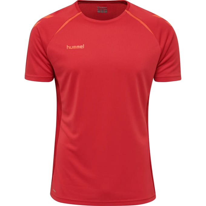 T-shirt Korte Mouw hummel T-shirt Authentic Pro Rouge
