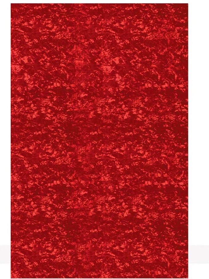 Boston PG-334-PR pickguard material, 3 ply, 45x29cm, pearl red