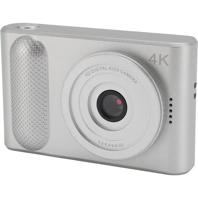 4K Digitale Camera 48MP HD 16x Digitale Zoom Autofocus Draagbare Zak Micro SLR Camera met 2,4 Inch zilver
