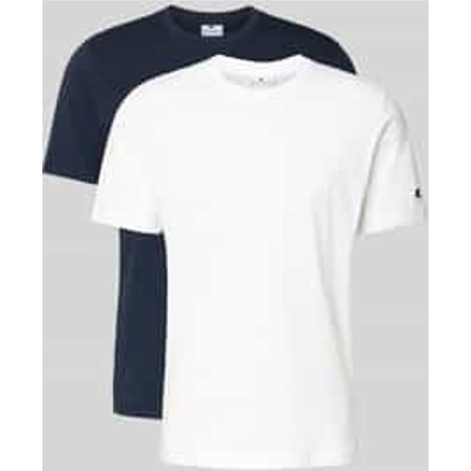 T-shirt met ronde hals in set van 2