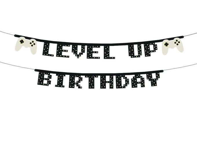 Party Deco Banner - Level Up