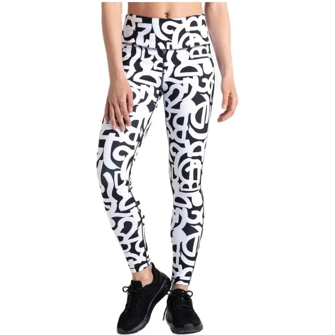 Dare2b Influential Leggings Wit,Zwart 60 Vrouw