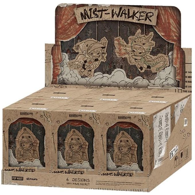 POP MART Hirono Mist-Walker Serie - Pluche Poppetje Hanger Blind Box