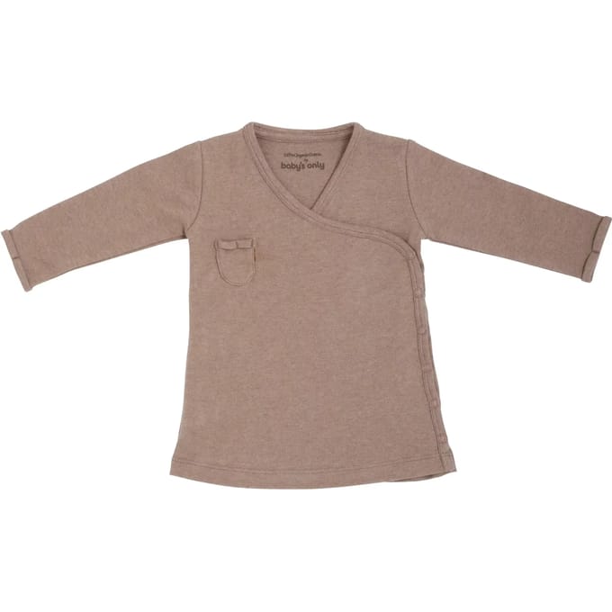 Baby's Only Jurkje Melange - Clay - 68 - 100% ecologisch katoen - GOTS