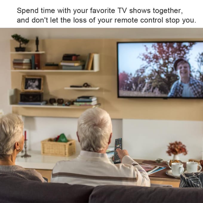 Slimme vervangende afstandsbediening voor SONY TV Draagbaar formaat TV-afstandsbediening Gemakkelijk te grijpen Zwart zwart