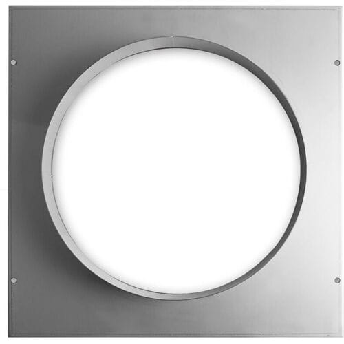 GGM Gastro Ansaugstutze - Ø 390 mm Zilver
