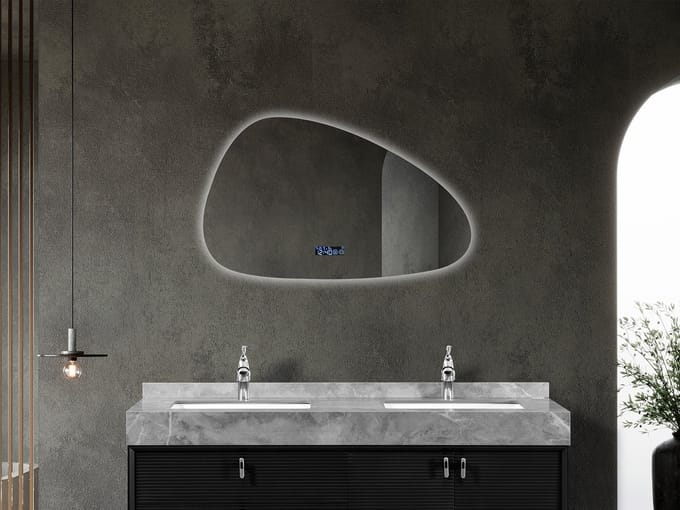 Mawialux LED Badkamerspiegel - Tess - 80-50cm