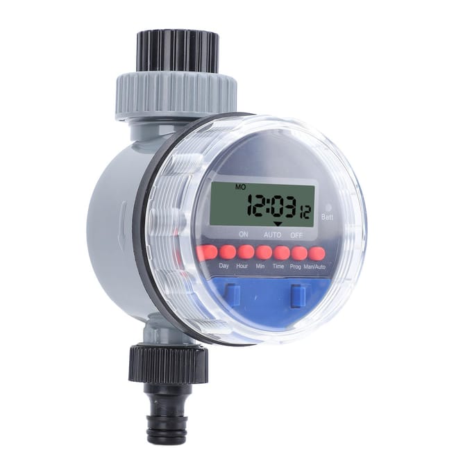 Sprinkler Timer LCD Scherm Display Elektronische Digitale Slang Kraan Irrigatie Water Timer voor Tuin gray