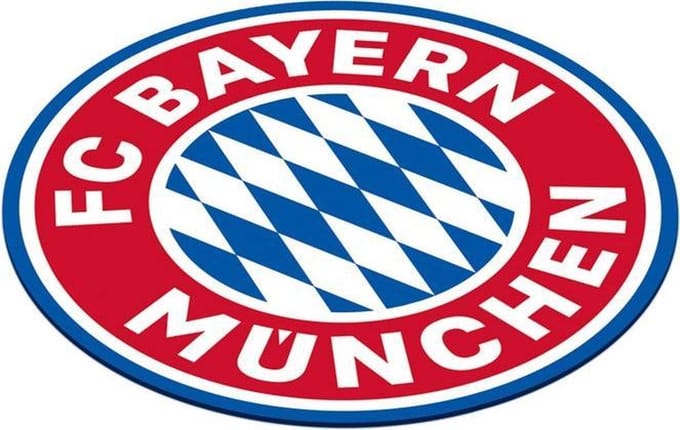 RIETHMULLER - 12 FC Bayern München kartonnen onderzetters 10 cm