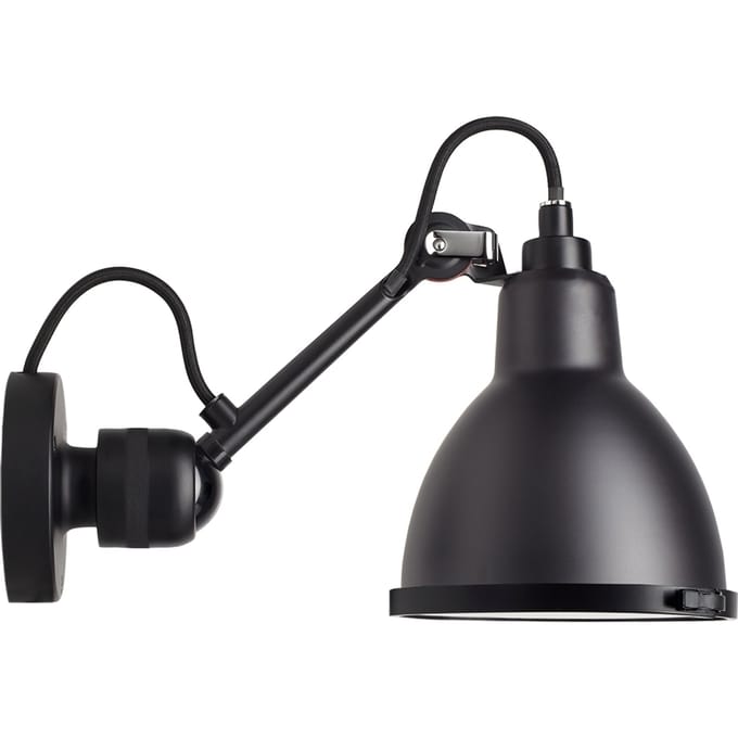 DCWéditions - LAMPE GRAS N°304 BATHROOM CL I wandlamp - zwart - frame zwart