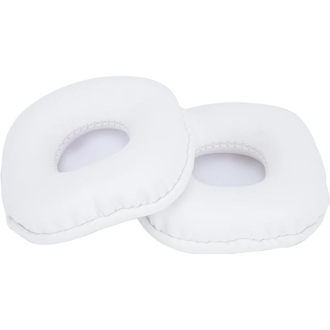 2 stuks Oorkussen Wit Katoen Hoofdtelefoon Accessoires Geschikt voor Marshall MAJOR Monitor white