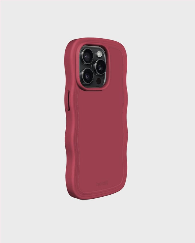 Phone Case Wavy Red Velvet iPhone 15 Pro