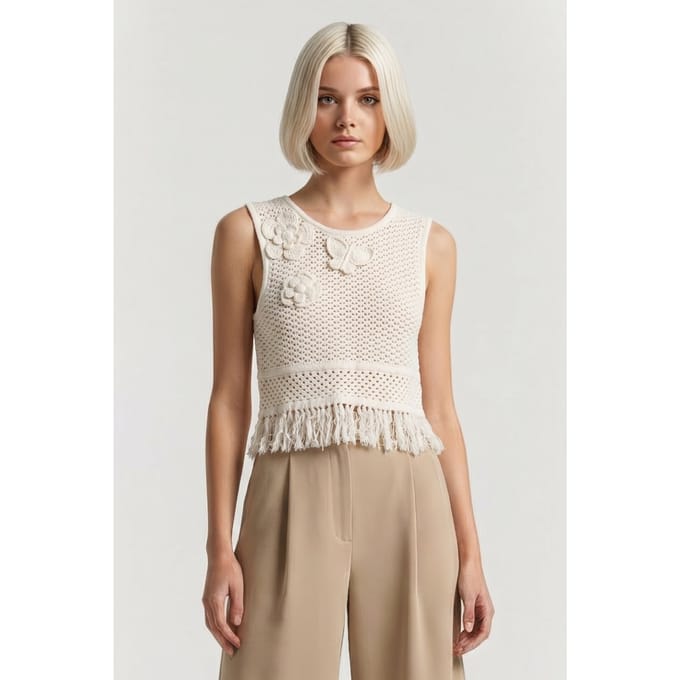 & Other Stories Neil Top White Größe: S | Tanktops Outlet | Damen | Weiß