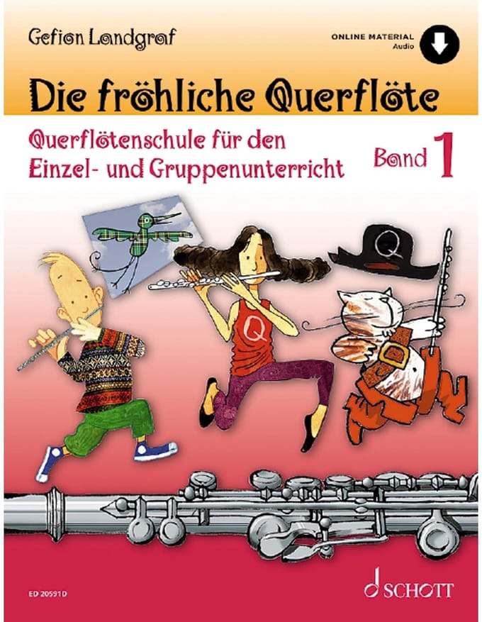 Schott Music Die fröhliche Querflöte 1 - Educatief