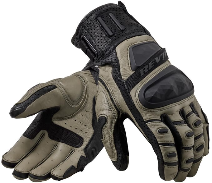 REV'IT! Cayenne 2 Zwart Zand - Maat L - Handschoen