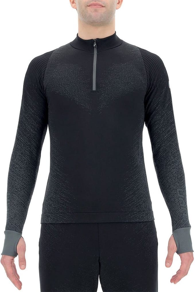 Uyn Exceleration T-shirt Met Lange Mouwen Zwart 2XL Man