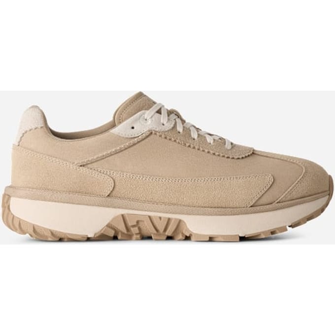UGG® RetroFi Forward Trainer in Sand/White Pepper, Size 10, Polyester