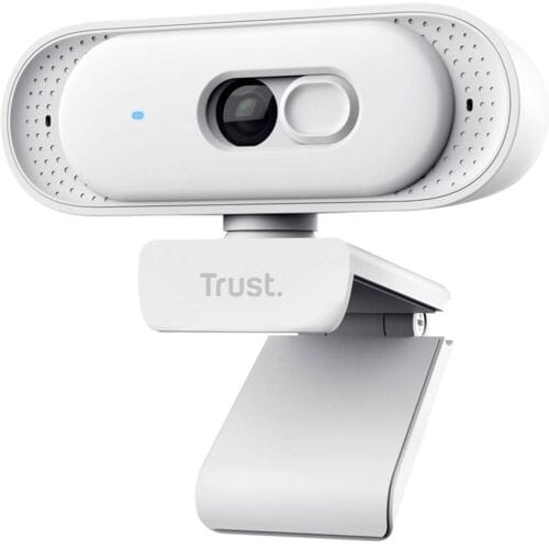 Trust Tomar - QHD Webcam - Ingebouwde Microfoon - Privacy Sluiter - Wit