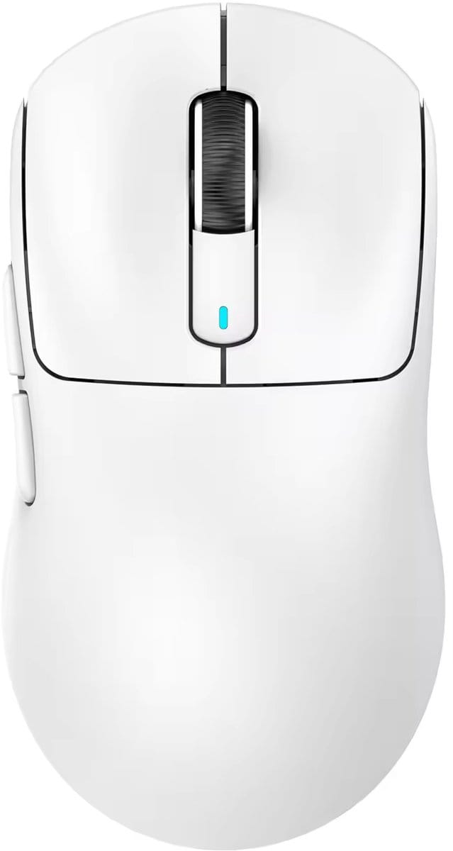 Attack Shark X3 Draadloze Gaming Muis - Superlicht 49g - 26.000 DPI PAW3395 Sensor - Bluetooth & 2.4GHz - Oplaadbaar - Wit
