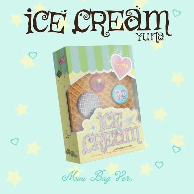 YUNA (ITZY) - [ICE CREAM] Mini Sac du 1er Mini Album (MARYLAND) Version