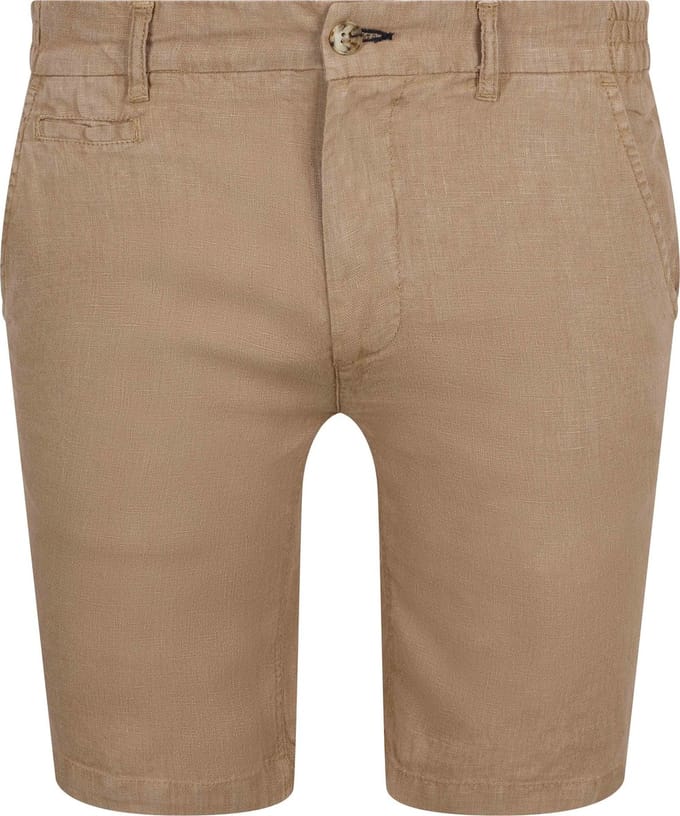 Steppin' Out Milwau Short Linen Sand - Maat XL - Heren - Korte broek