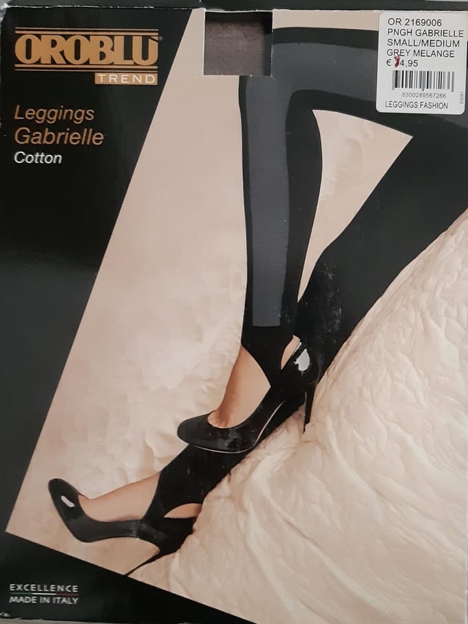 Oroblu Gabrielle legging maat s/m grey melange
