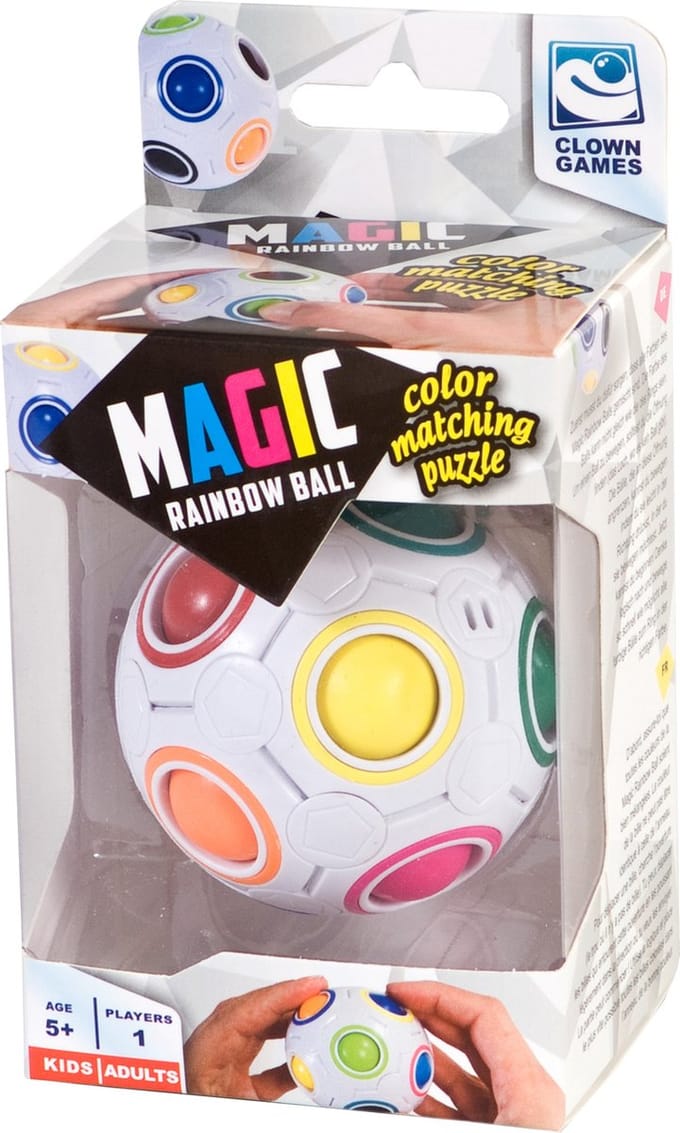 Clown Games Clown Magic Puzzle Rainbow Ball 3D Puzzels