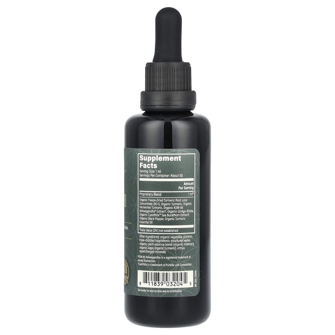 Rauwe Kruidenextracten, Hersengezondheid, 59,2 ml (2 fl oz)