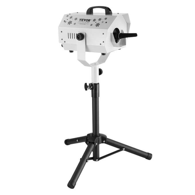Machine à Neige 1200W Machine à Neige avec Support Réglable en Hauteur