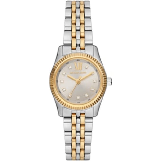 Michael Kors MK4815 Lexington Dameshorloge 26mm beige