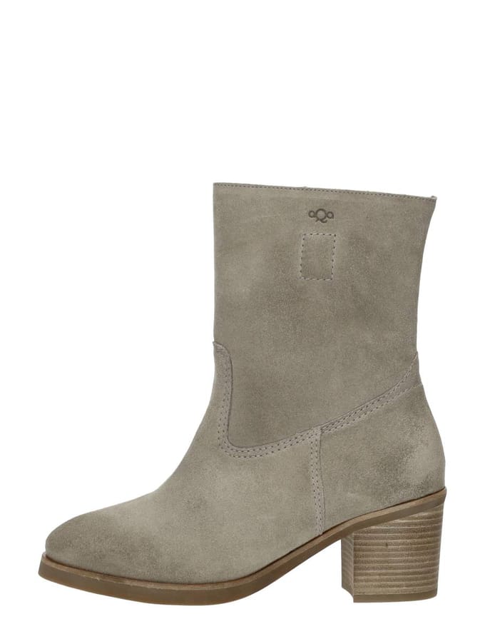 Dames Enkellaars Aqa A8477-a47 Stone Grijs - Maat 37