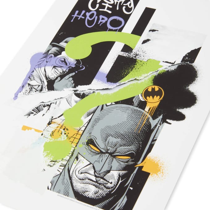 Batman Torn Giclee Poster - A4 - Print Only