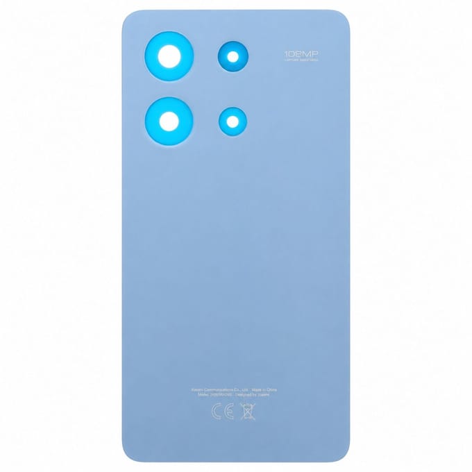 Xiaomi, Vervangende Batterij Cover Service Pack voor Redmi Note 13 4G, Poolblauw