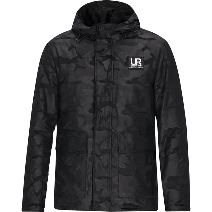 Schmuddelwedda Anorak Heren Grijze camouflage