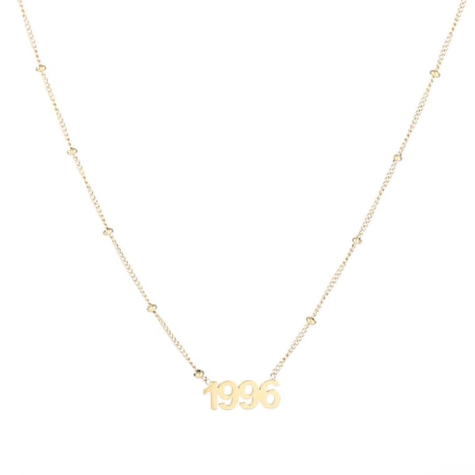 Ketting-Jaartal-1996-Goud