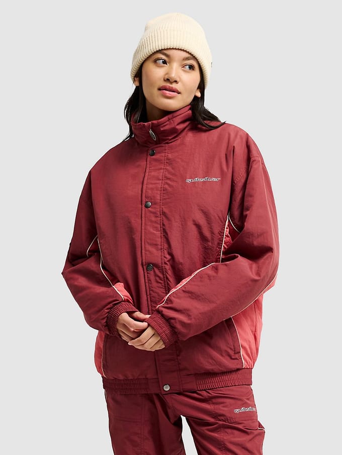 Quiksilver Red Castle Jas rood