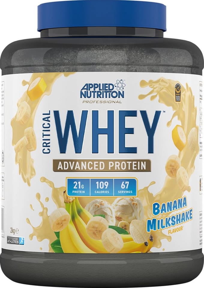 Protein Poeder - Critical Whey - 2000 g - Applied Nutrition - 2000 g Banaan