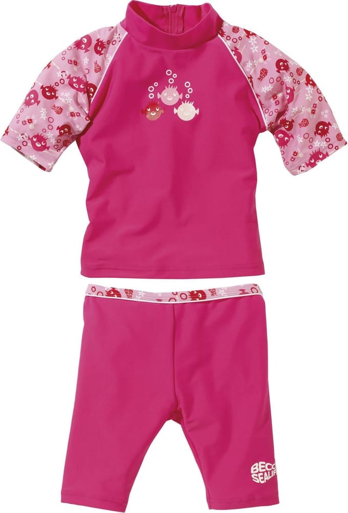 Beco Sealife - Zwempak - Meisjes - Maat 80/86 - roze