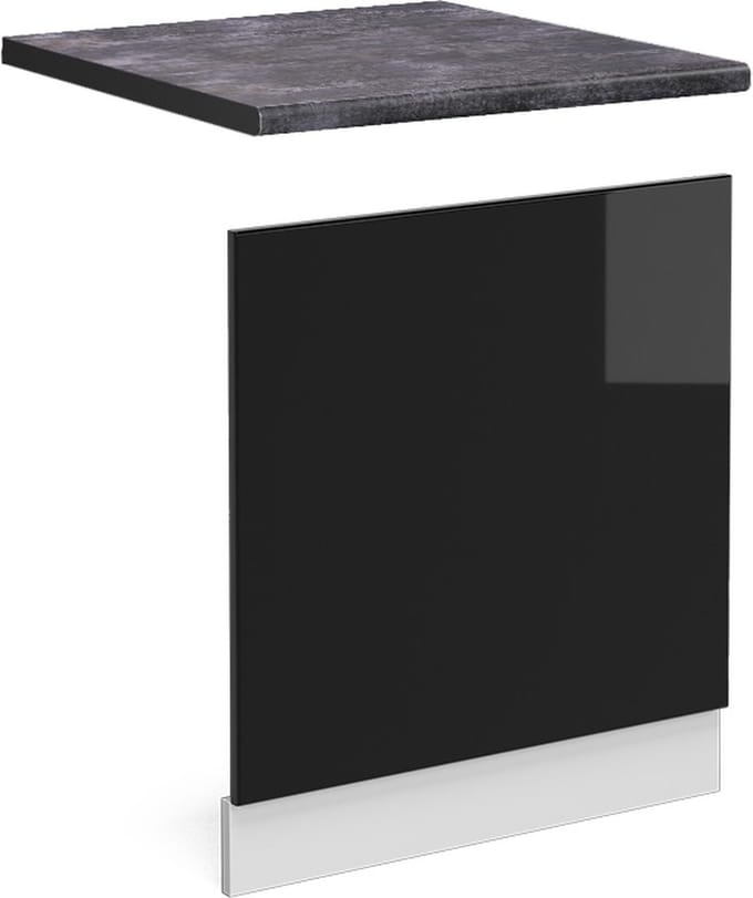 Vicco R-Line Frontpaneel – 60 cm, WB Antraciet Zwart hoogglans