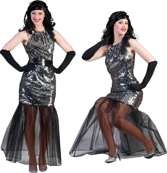 Zilveren Theater Diva - Vrouw