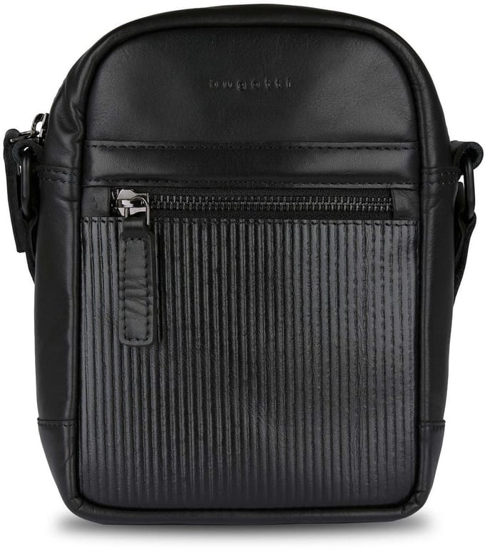 bugatti schoudertas Joel Crossbody Bag Black zwart
