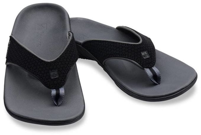 Spenco - Slippers Yumi - Zwart - Schoenmaat: Dames: 39 (25 cm)