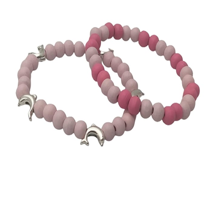 Aanpasbare armband-beads dolphin