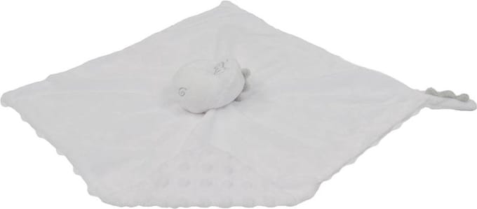 Soft Touch Knuffeldoekje Dinosaurus Junior 36 X 36 Cm Wit