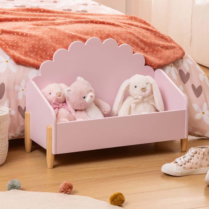 Eazy Living Speelgoedkist Zeline Roze