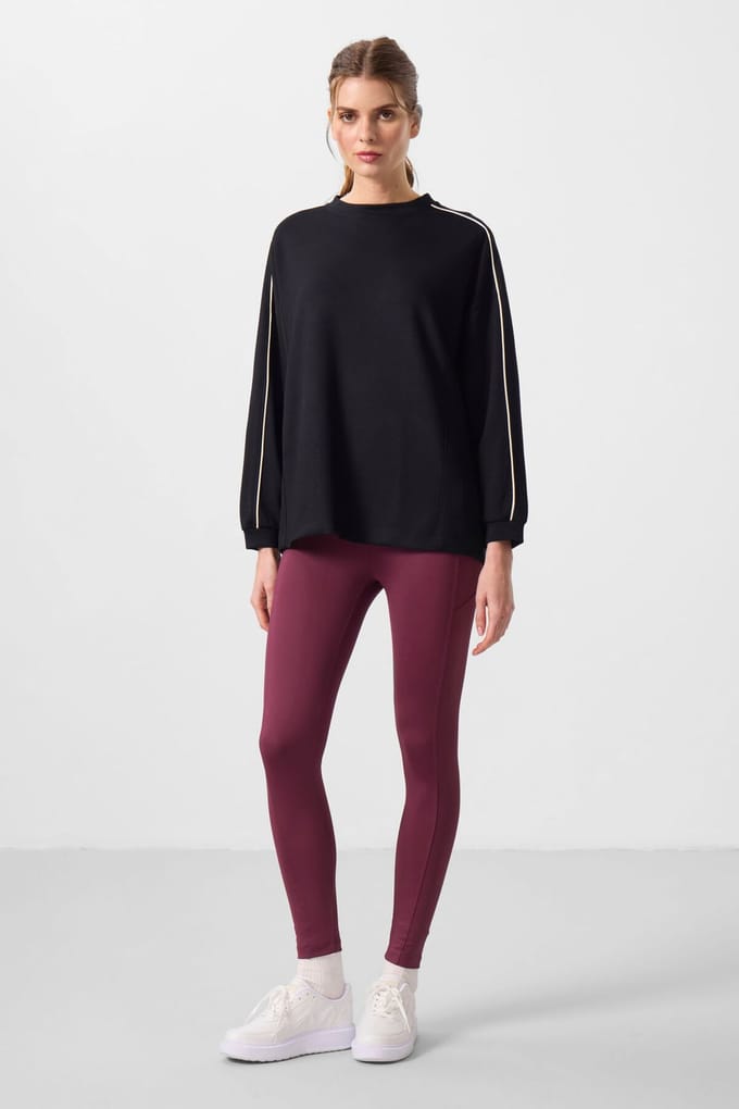 High-Waisted Skinny Leggings met Pocket